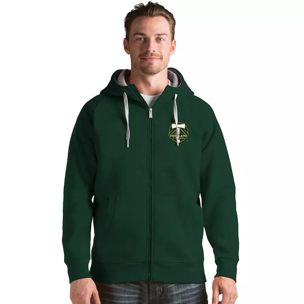 Men's Antigua Portland Timbers Victory Full-Zip Hoodie,  Product Image