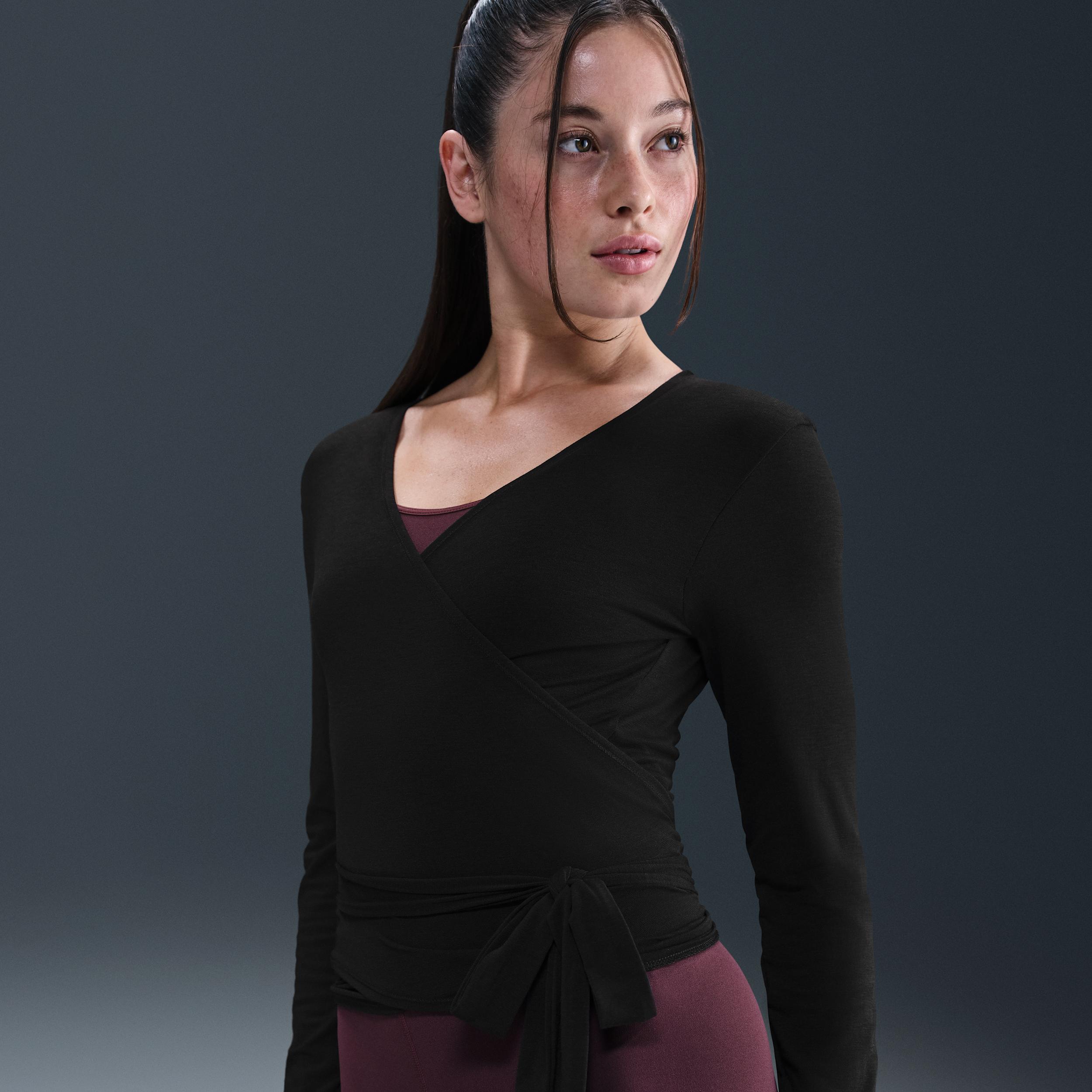 Nike Womens One Relaxed Dri-FIT Top | HV3657-010 Product Image