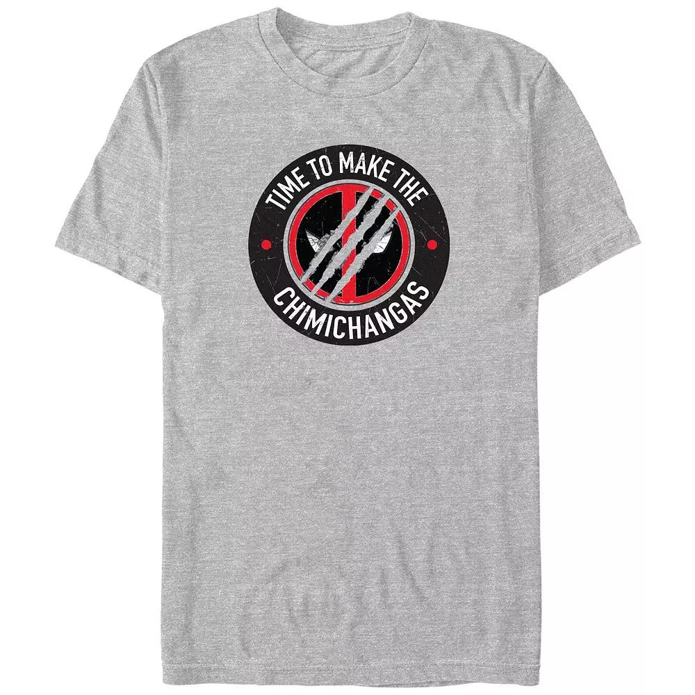 Big & Tall Marvel Deadpool & Wolverine Time To Make Chimichangas Graphic Tee, Men's,  Product Image