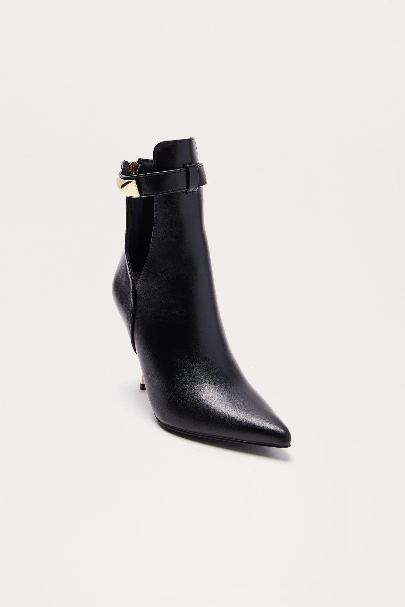 Saint Heeled Booties - Black Product Image