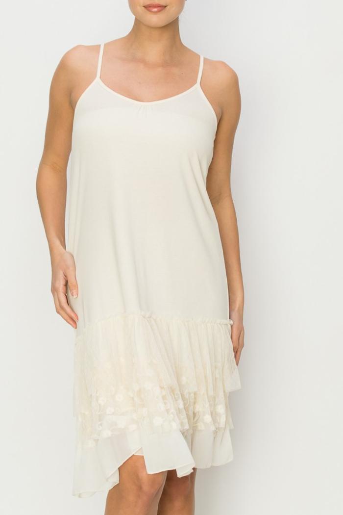 Lace And Crochet Dress Product Image