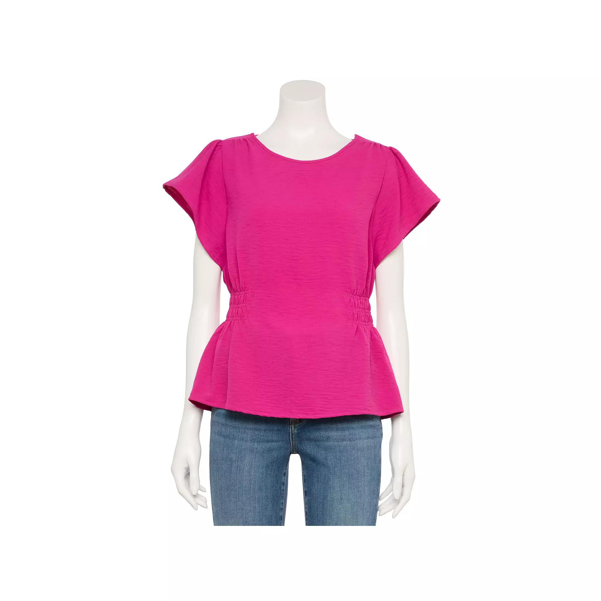 Women's Nine West Adaptive Cinched Blouse,  Product Image
