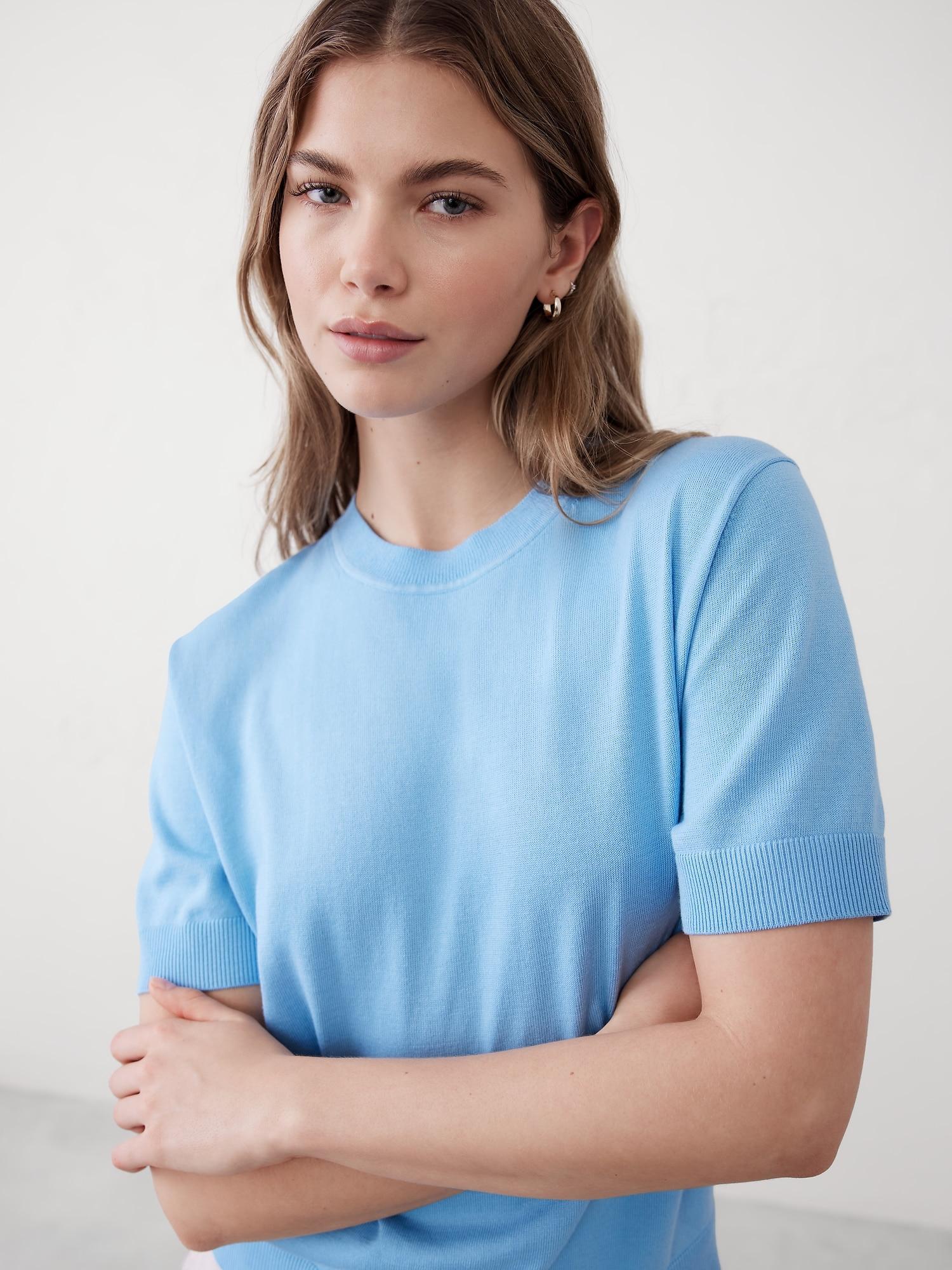 Forever Short-Sleeve Sweater Product Image