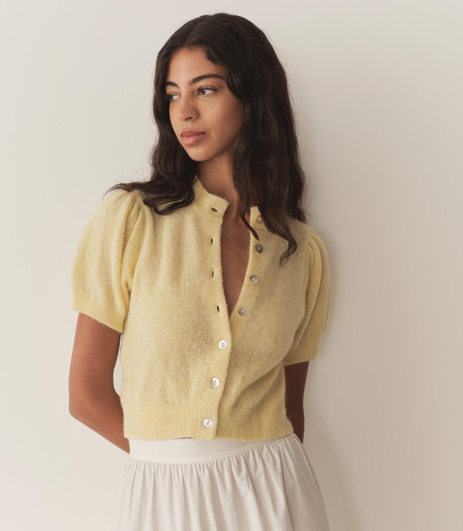 ANISA CARDIGAN -- DANDELION Product Image