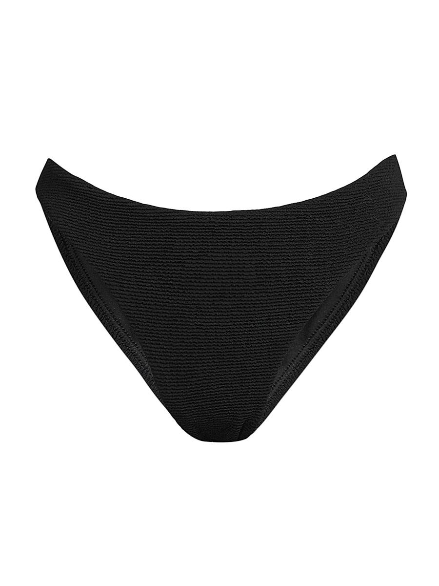 Womens Margot Textured Bikini Bottom Product Image