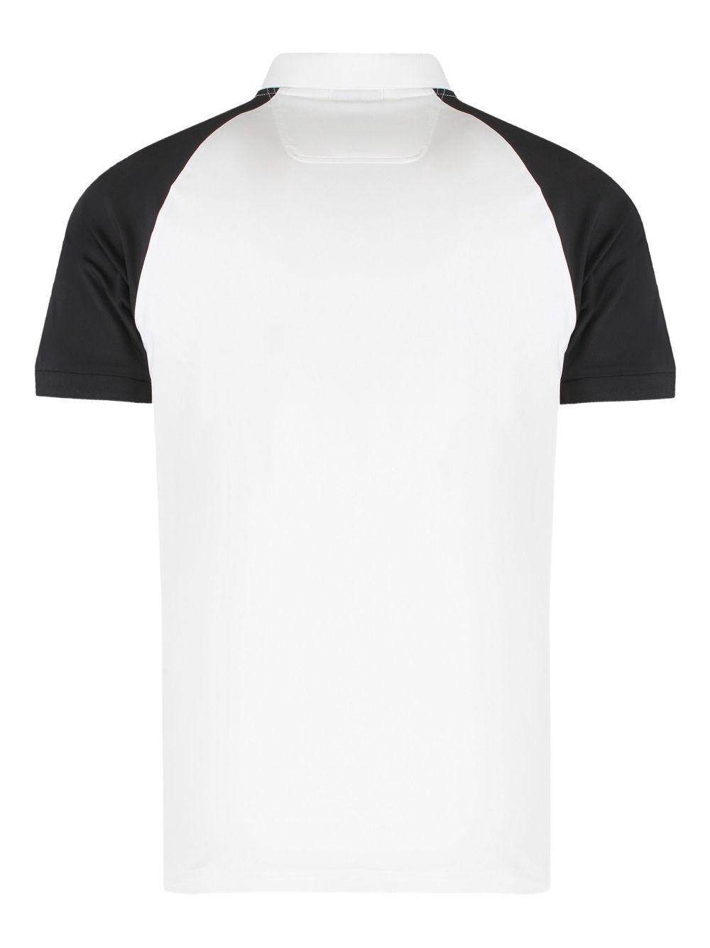 colour-blocked polo shirt Product Image