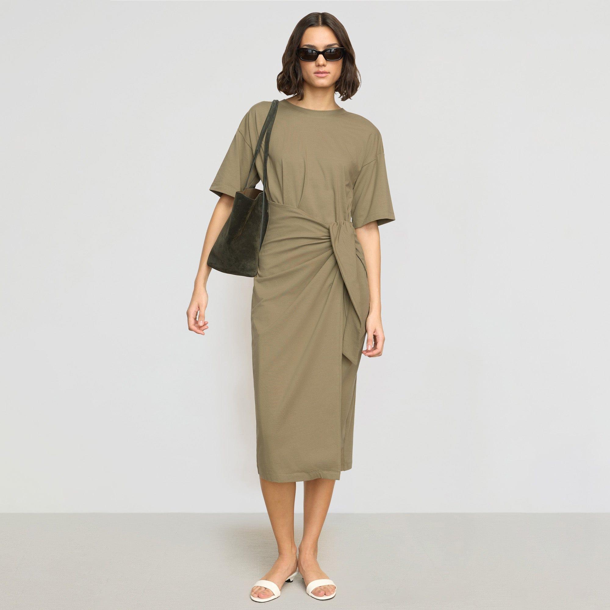 Noa Organic Cotton T-Shirt Wrap Dress Product Image