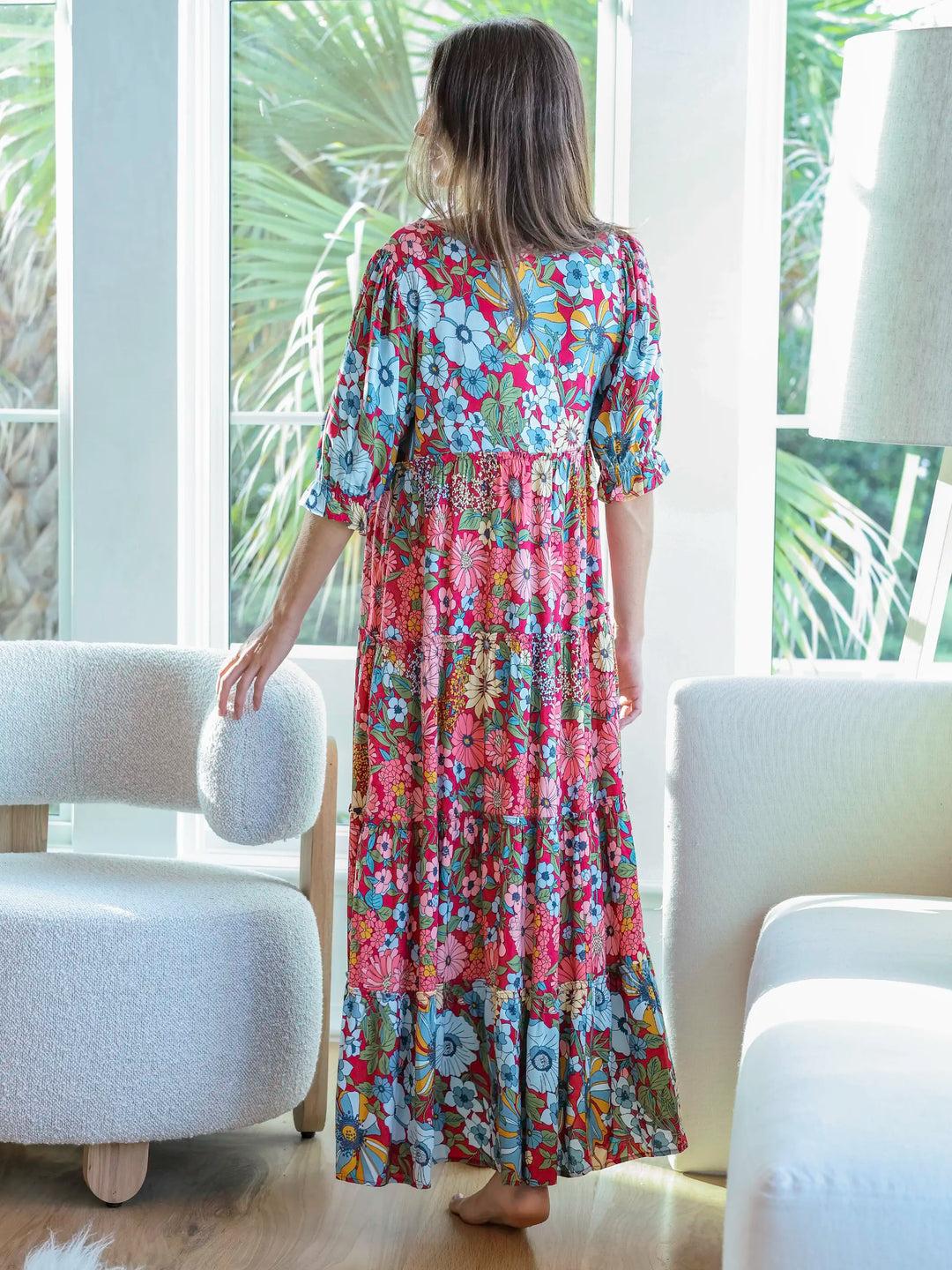 Collette Tiered Maxi Dress Product Image