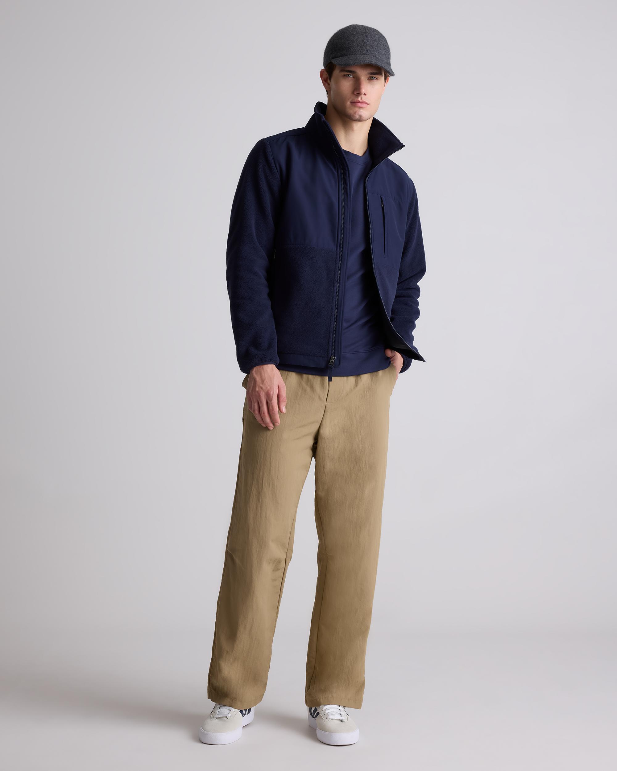 Quince | Men's Polar Fleece Full-Zip Jacket Recycled Polyester Product Image