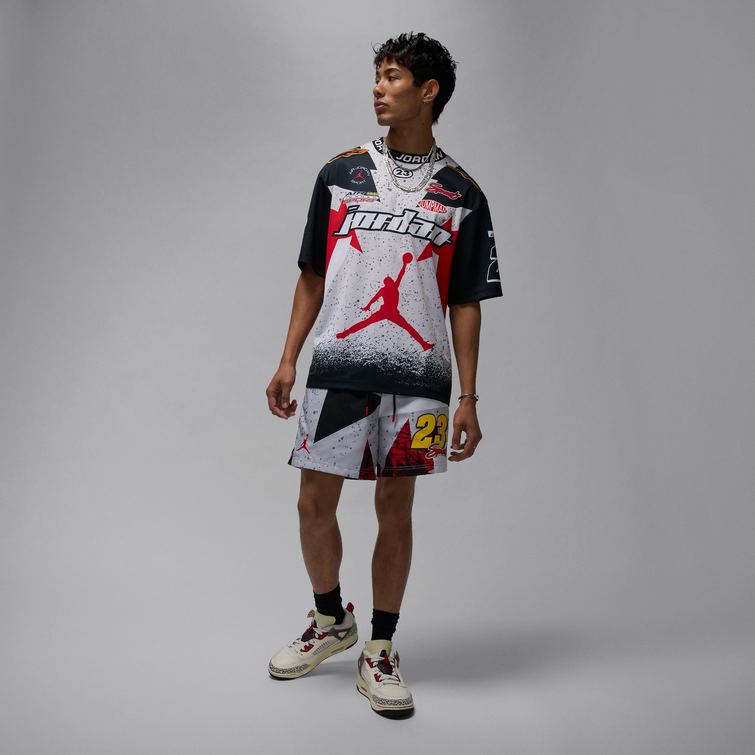 Mens Jordan Essentials 5 Poolside Shorts | IB8818-011 Product Image