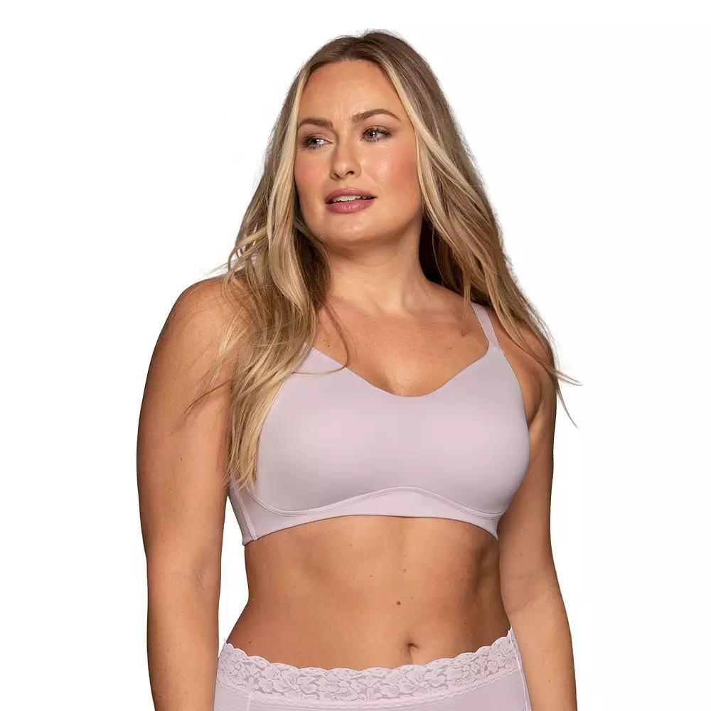 Vanity Fair Lingerie Beauty Back Simple Sizing Wireless Bra 72118, Womens Soft Purple Product Image