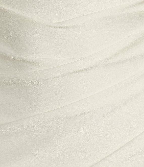 Honey and Rosie Soft Square Neckline Adjustable Strap Bodice Dress Product Image