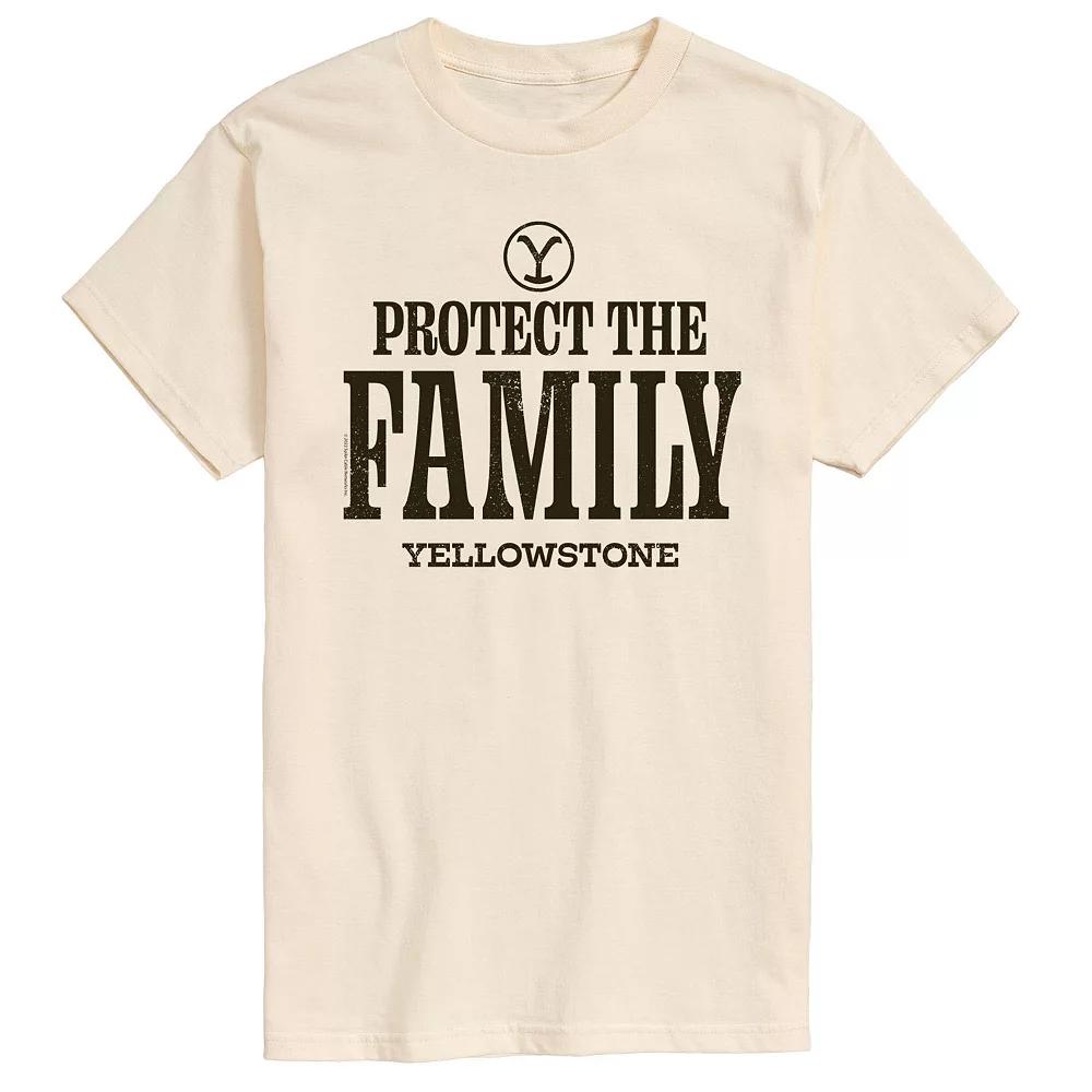 Men's Yellowstone Protect The Family Tee,  Product Image