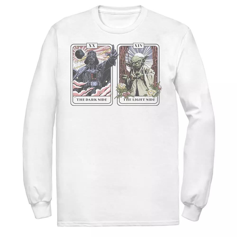 Men's Star Wars Vader Yoda Tarot Cards Tee,  Product Image