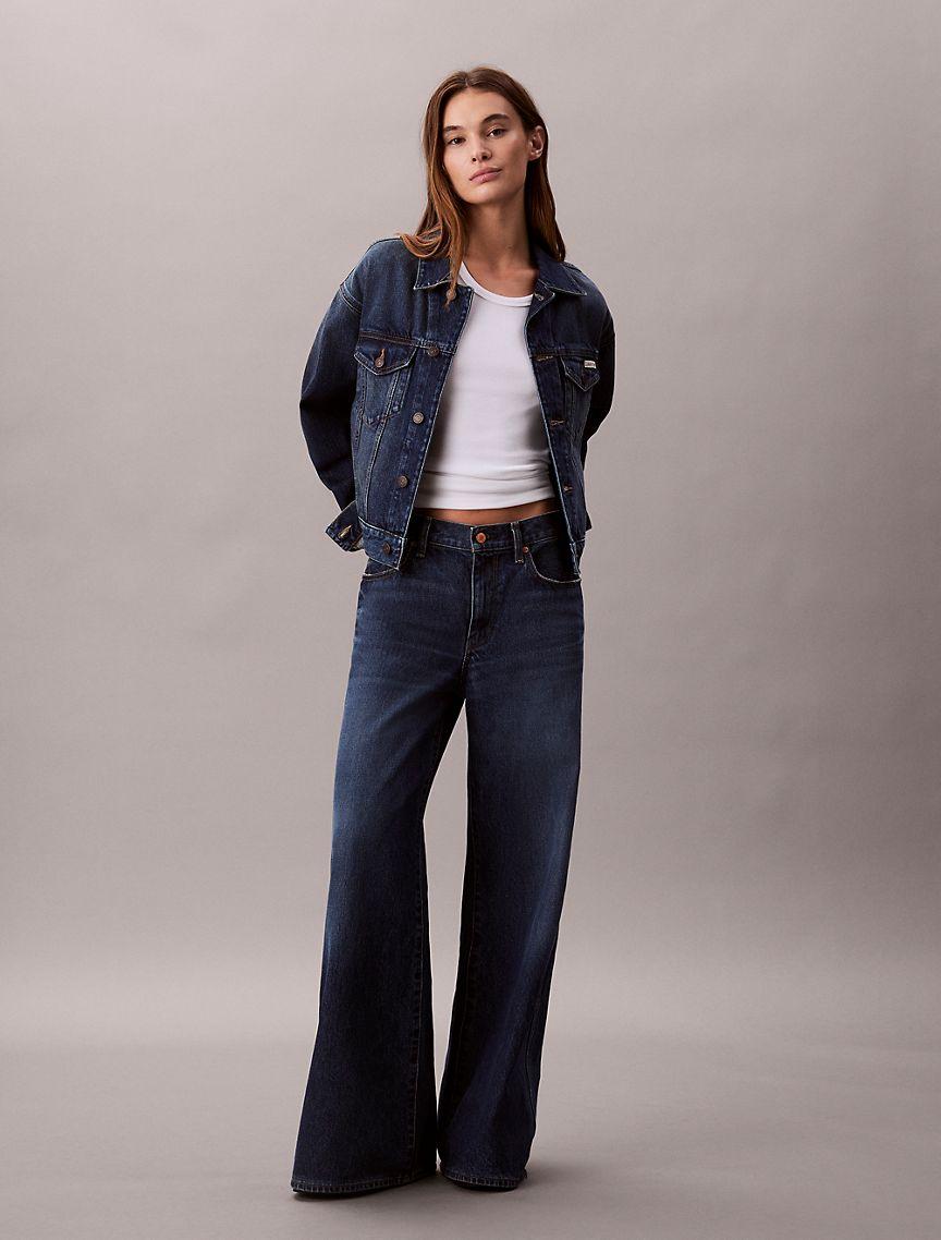 90s Denim Trucker Jacket Product Image