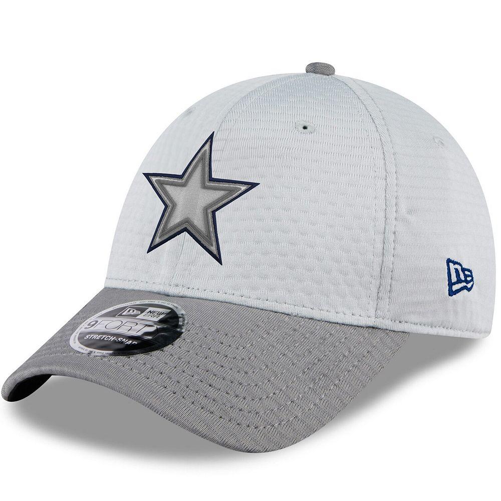 Men's New Era Gray Dallas Cowboys 2024 NFL Training Camp 9FORTY Adjustable Hat, Grey Product Image