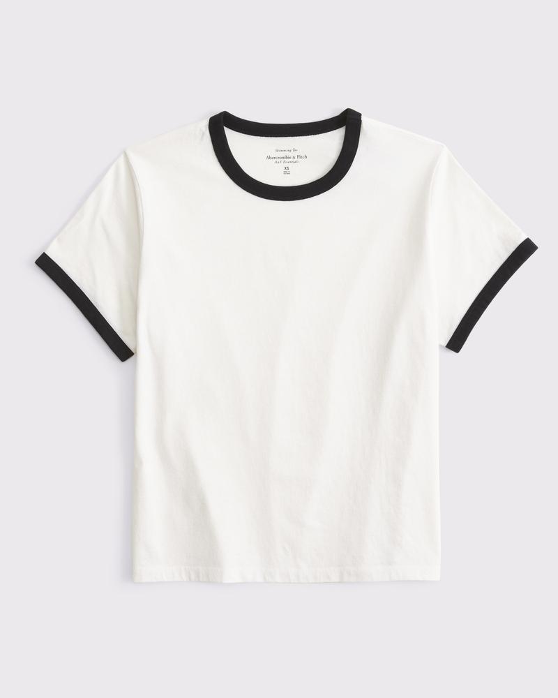 Essential Polished Body-Skimming Tee Product Image