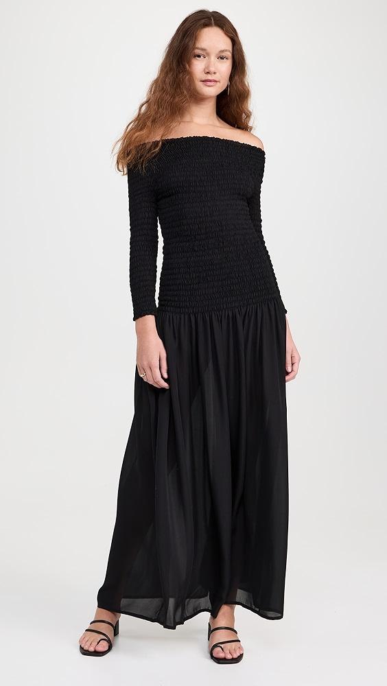 FAITHFULL THE BRAND Amandine Silk Maxi Dress | Shopbop Product Image
