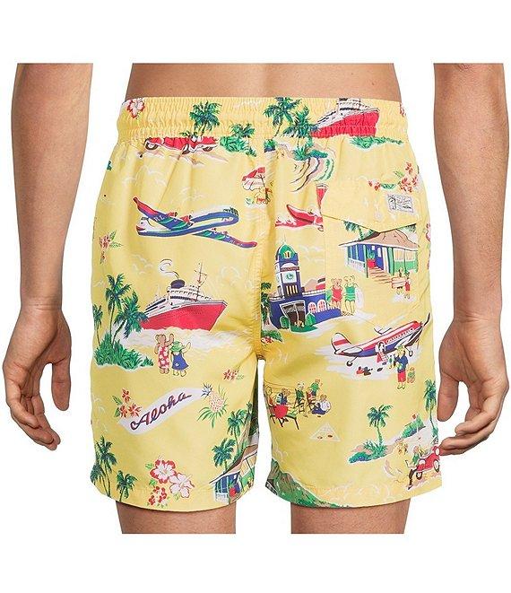Polo Ralph Lauren Traveler Polo Bear 5.75#double; Swim Trunks Product Image