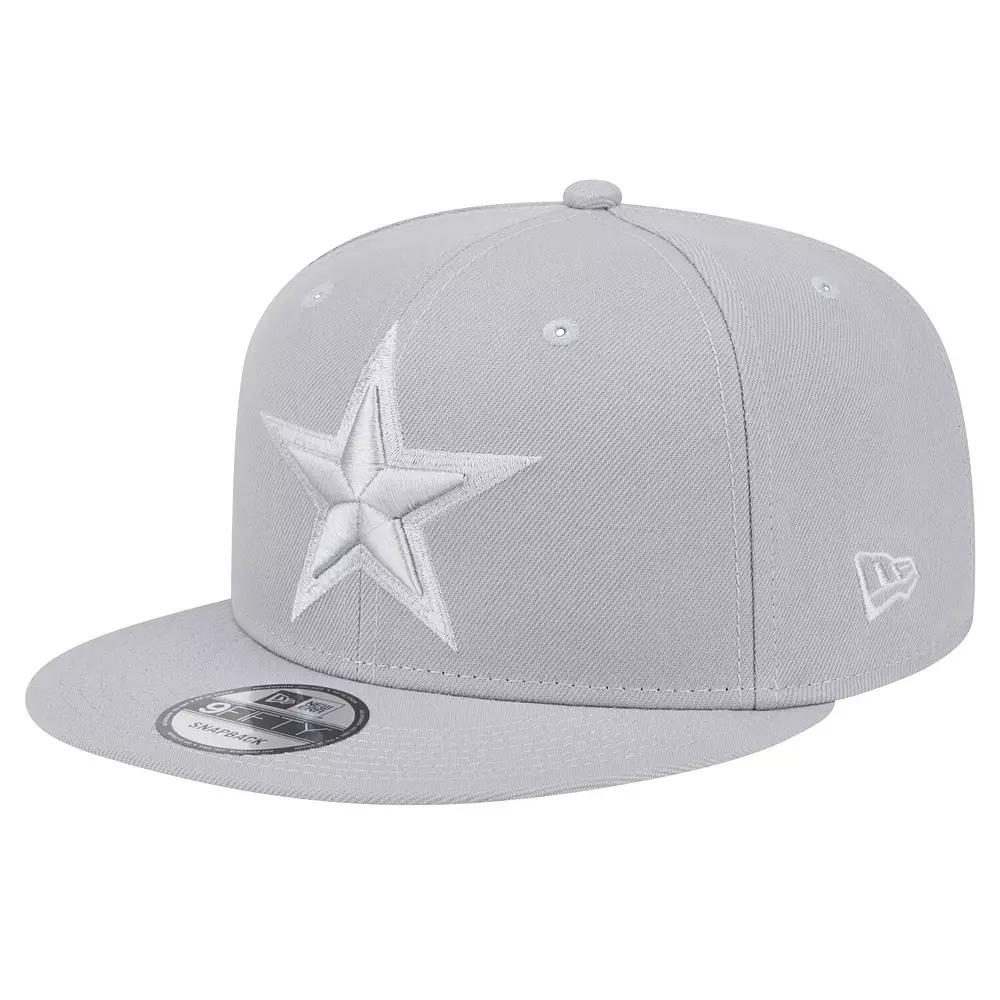 Men's New Era Gray Dallas Cowboys Tonal Color Pack 9FIFTY Snapback Hat, Grey Product Image