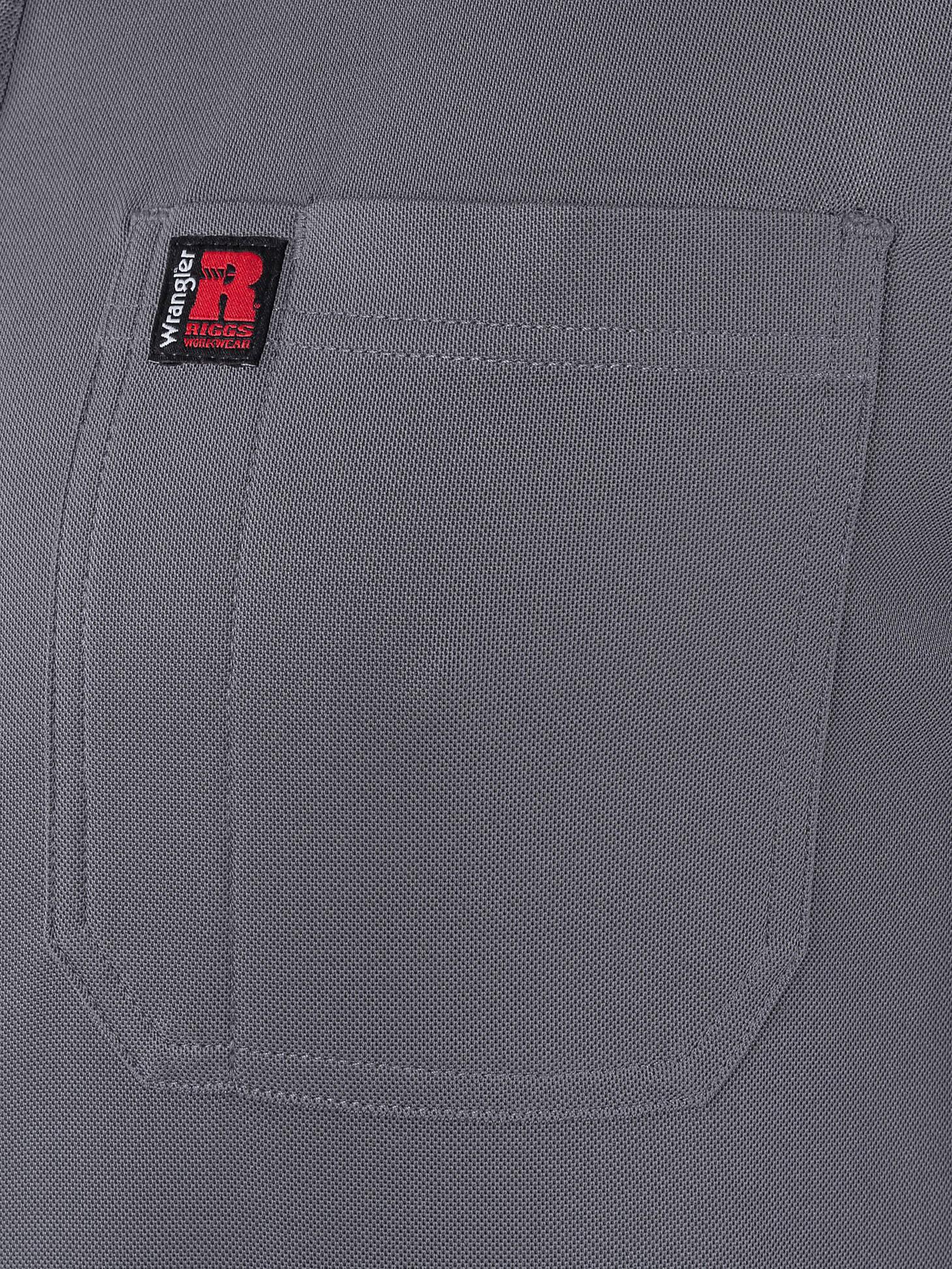 Men's RIGGS Workwear® Performance Pocket Polo in Charcoal Product Image