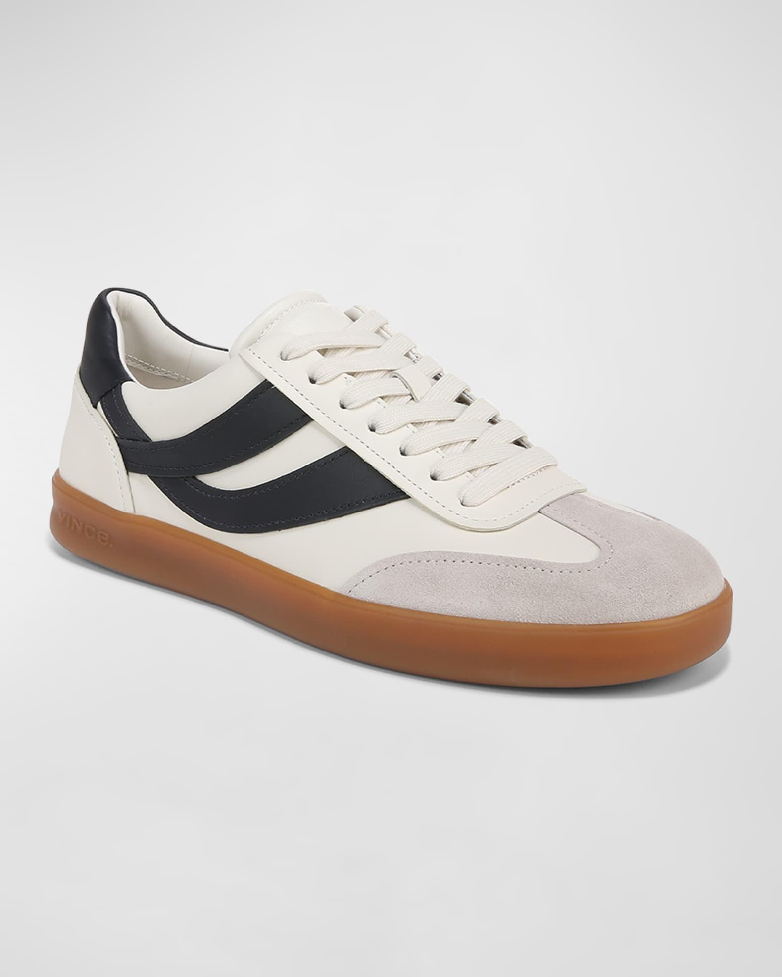 Men's Oasis-M Leather Low-Top Sneakers Product Image