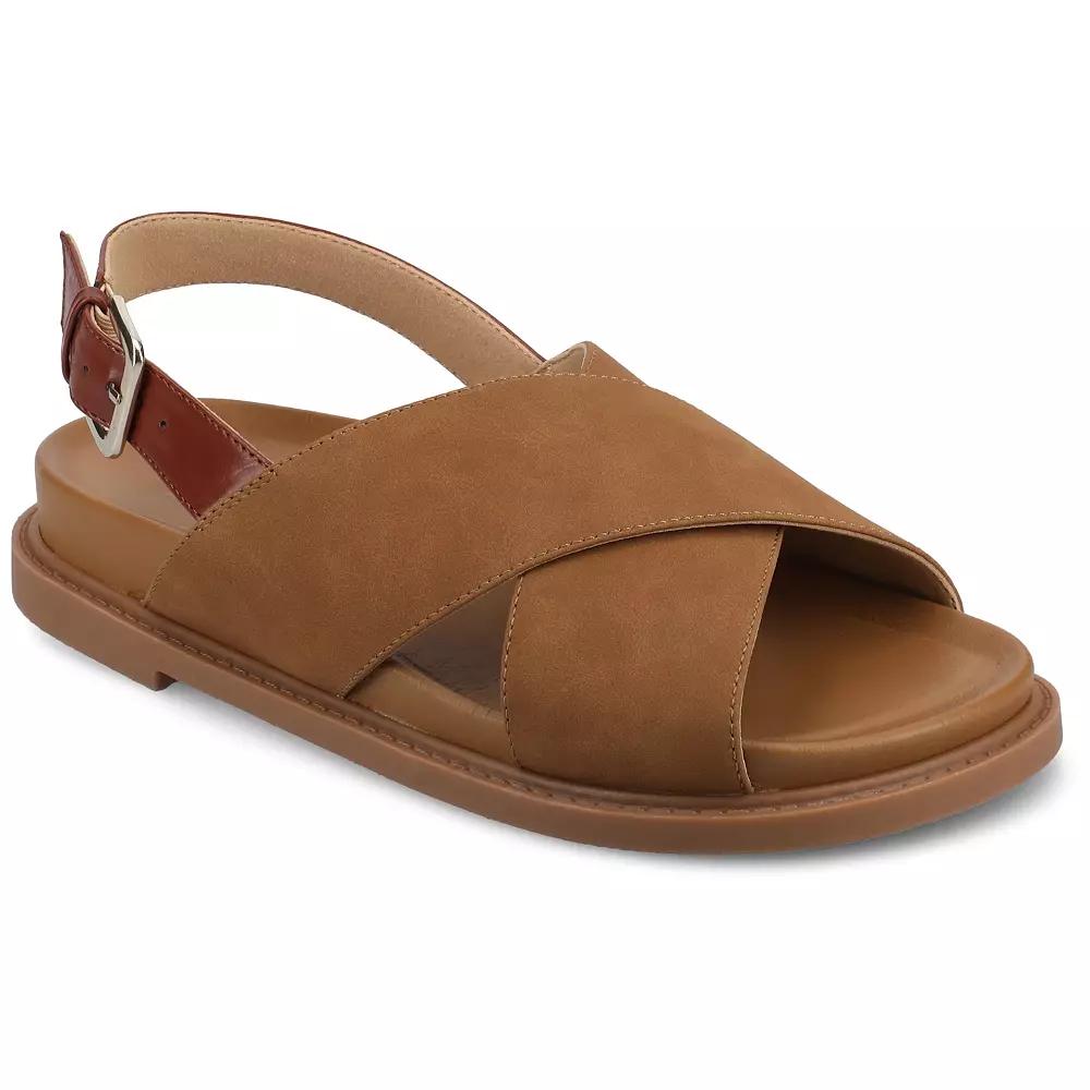 Journee Marinna Women's Flat Sandals,  Product Image