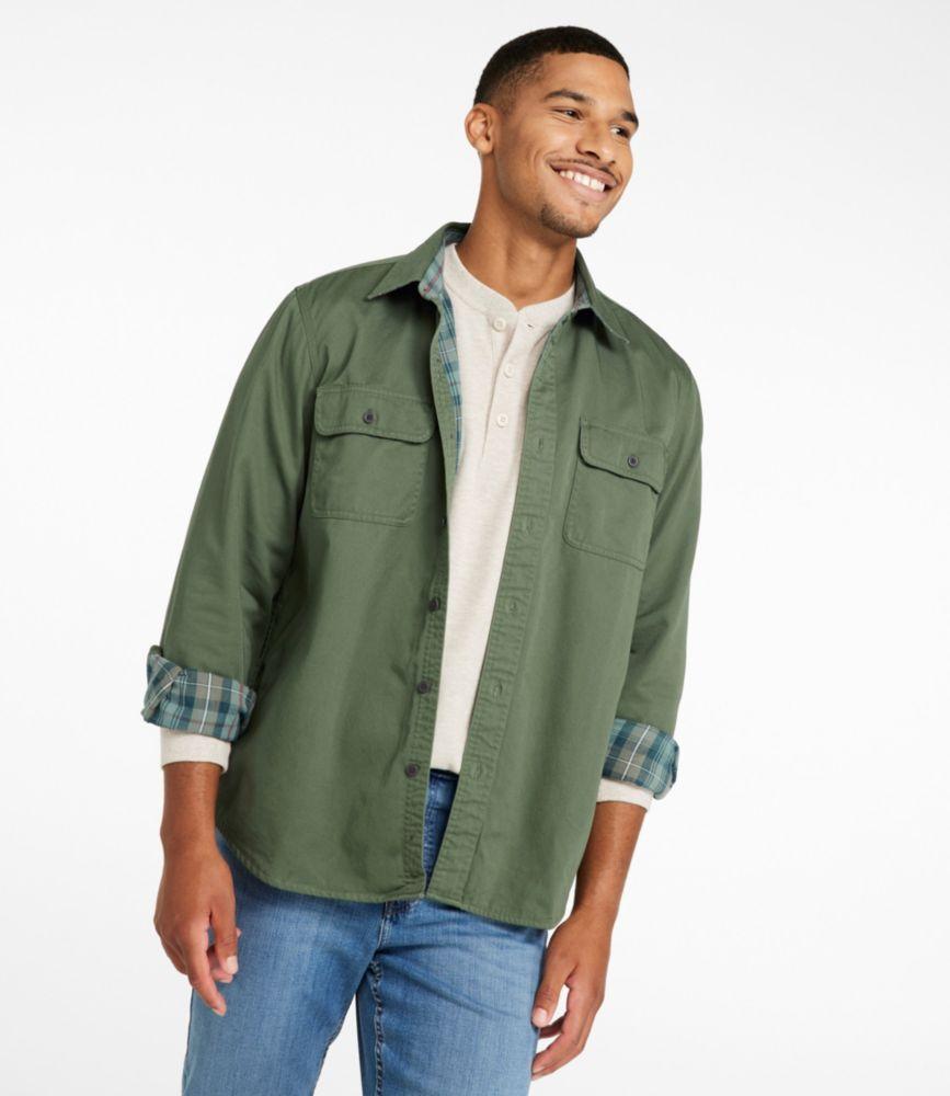 Men's Flannel-Lined Hurricane Shirt Product Image