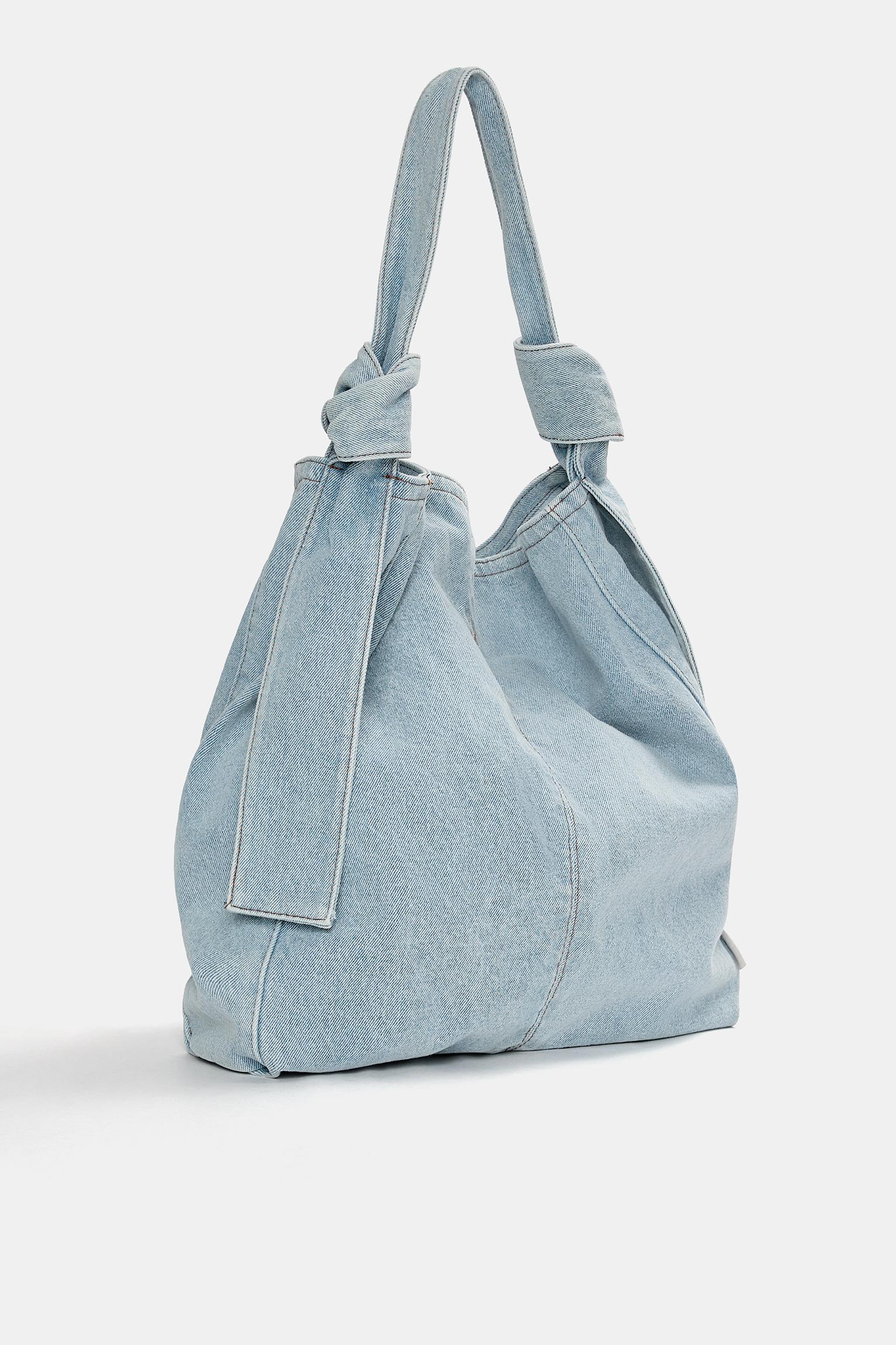 Denim shopper bag Product Image