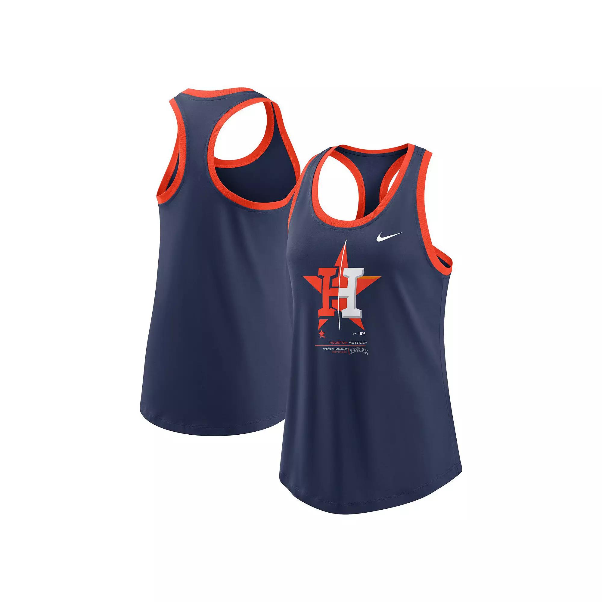 Women's Nike Navy Houston Astros Tech Tank Top,  Product Image