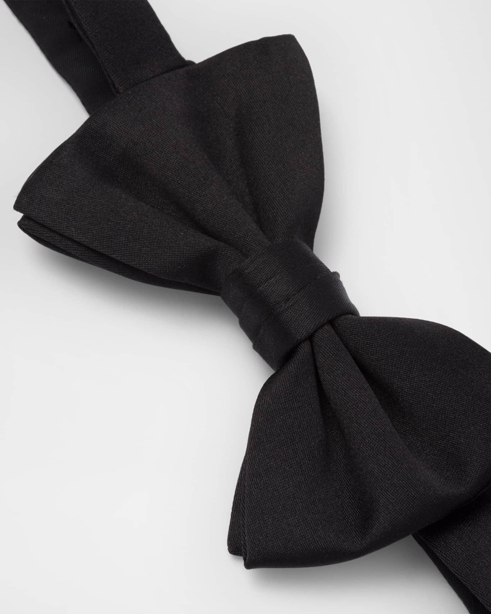 Men's Satin Pre-Tied Bow Tie Product Image