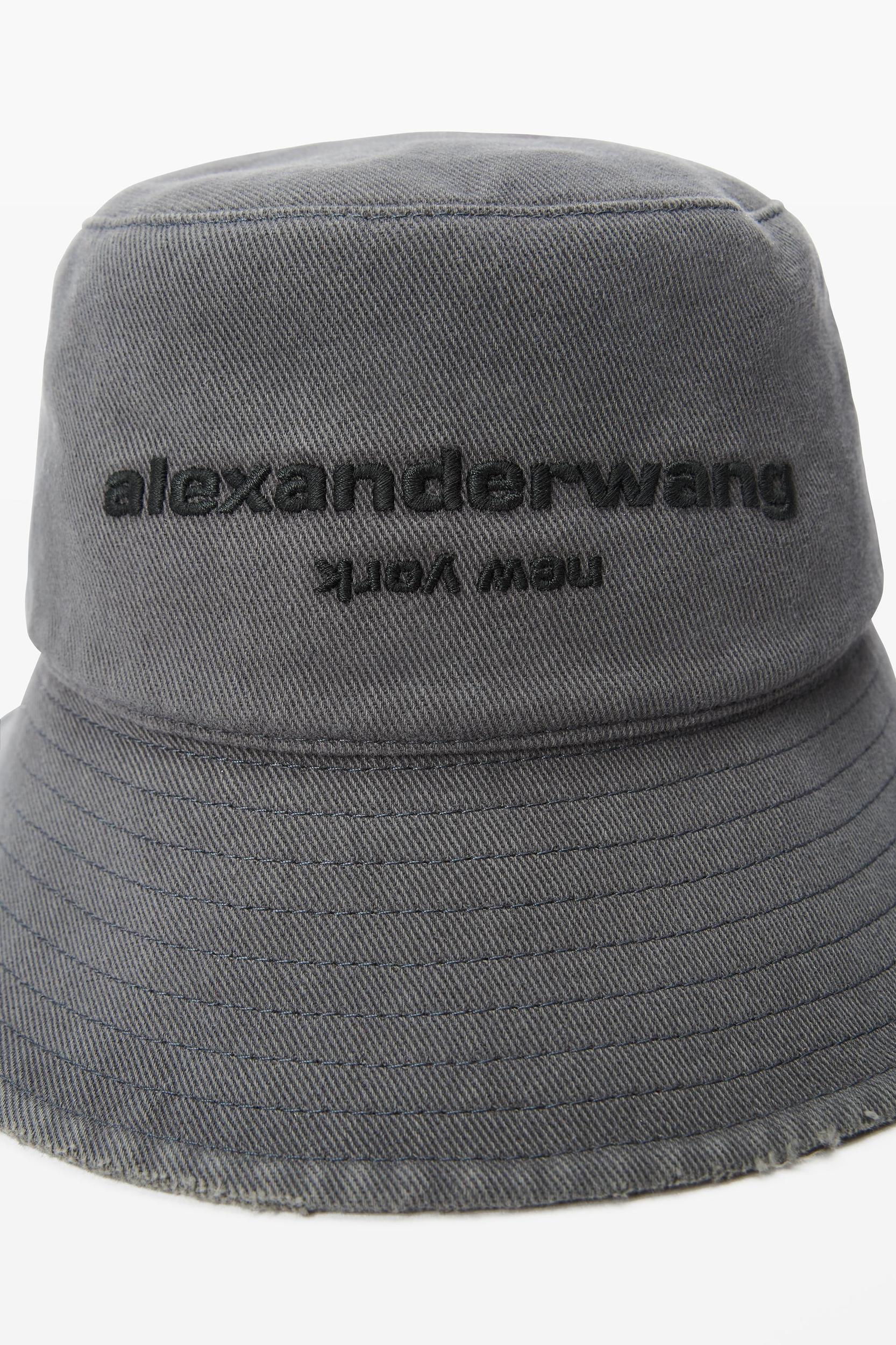 Unisex Distressed Logo Bucket Hat Product Image