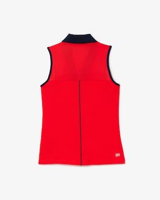 Women's Slim Fit Ultra Dry Sleeveless Tennis Polo Product Image