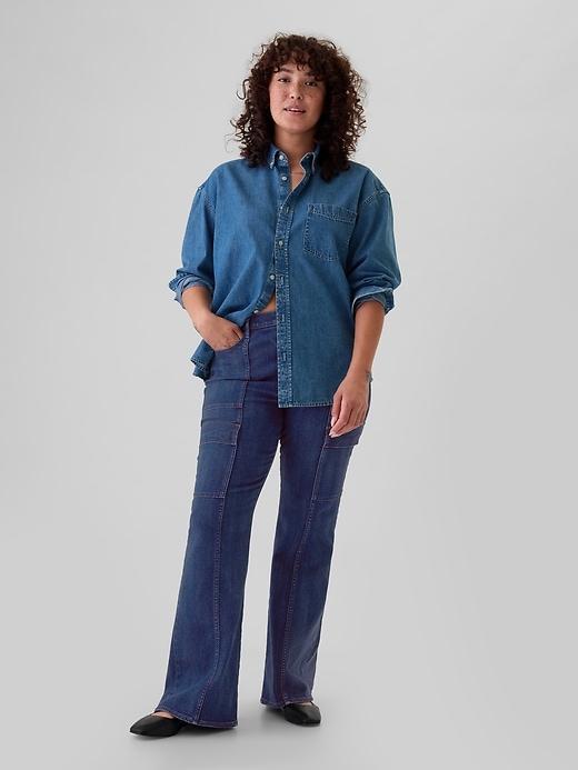 High Rise '70s Flare Jeans Product Image