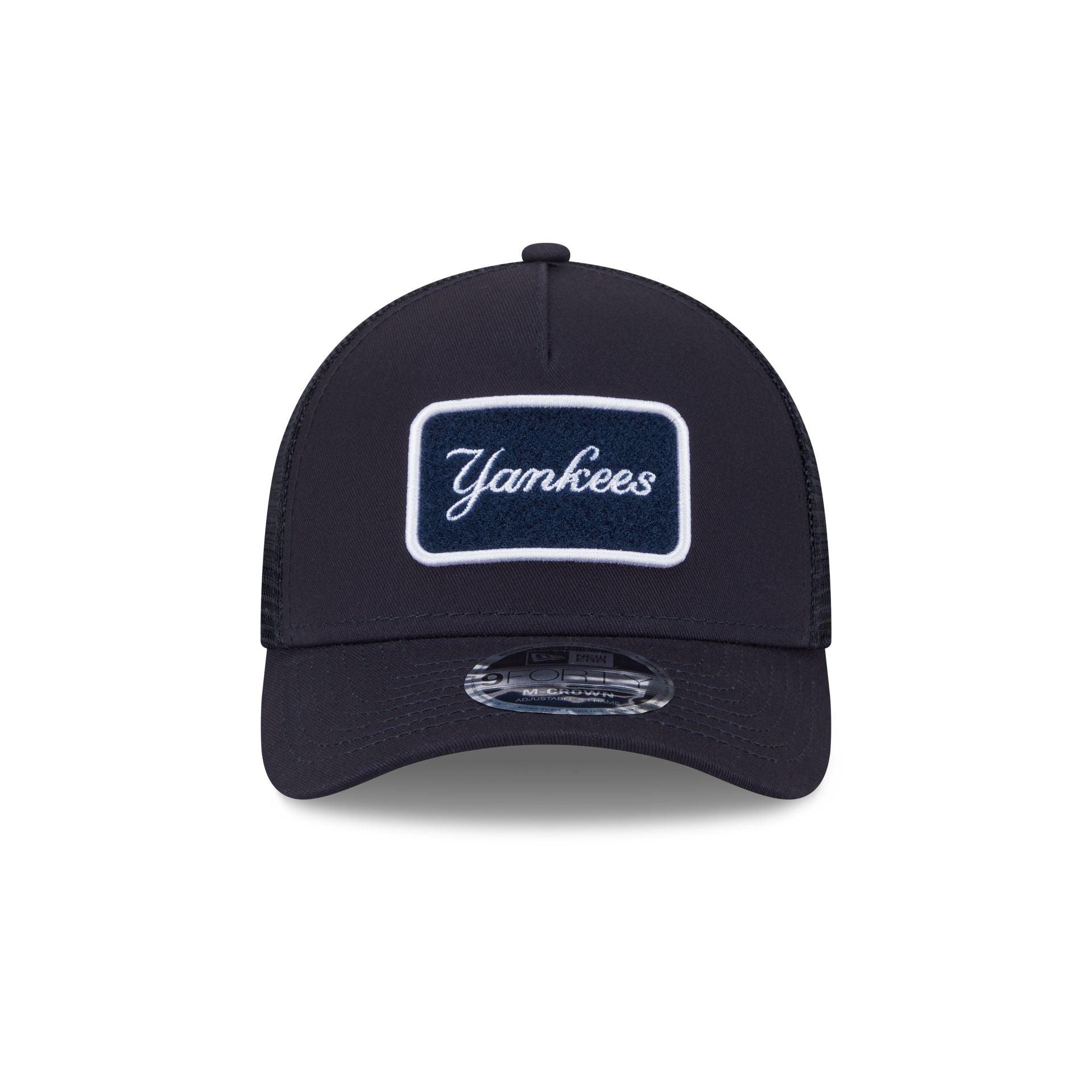 New York Yankees Tonal Patch 9FORTY M-Crown A-Frame Trucker Hat Male Product Image