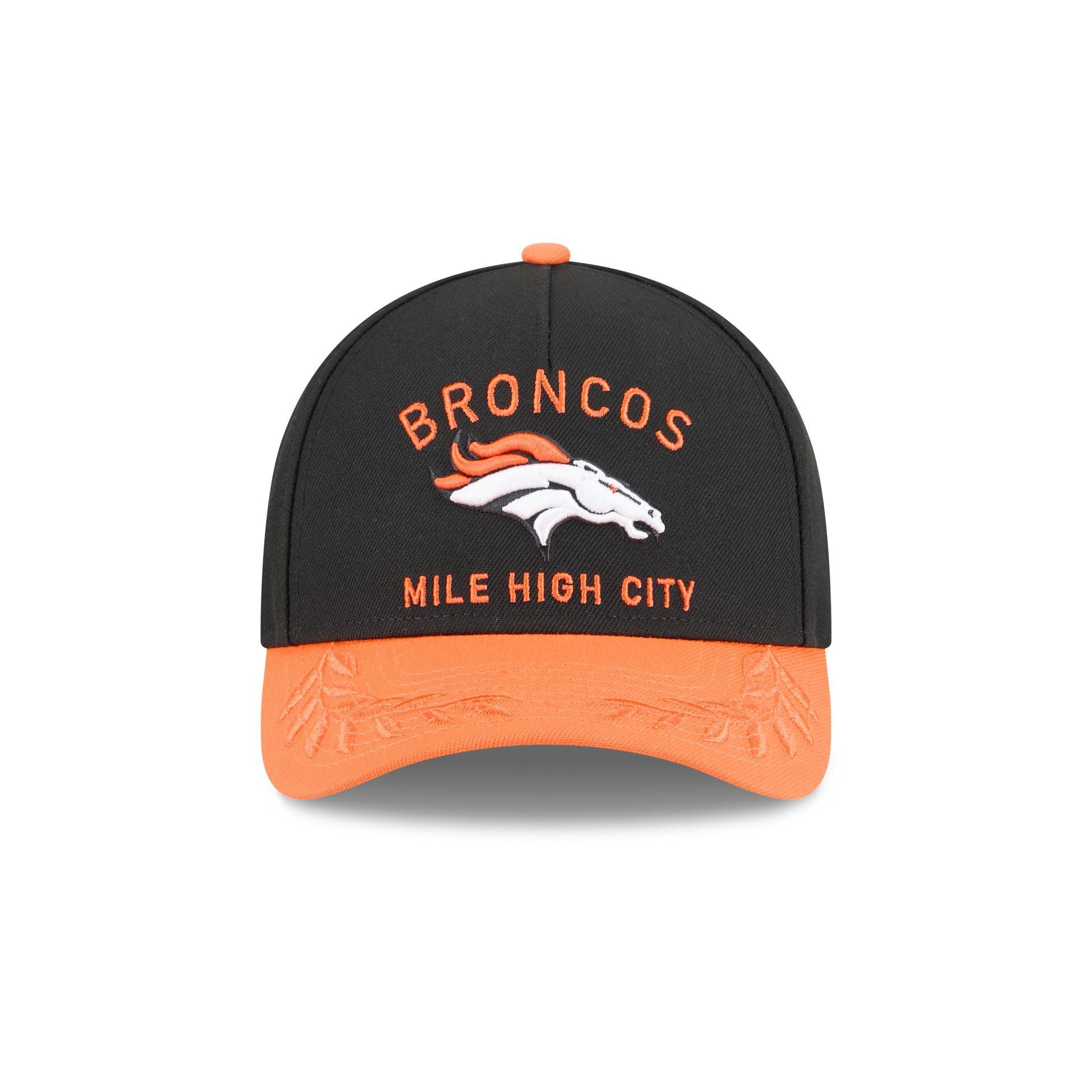 Denver Broncos 2025 Draft 9FORTY M-Crown A-Frame Snapback Hat Male Product Image