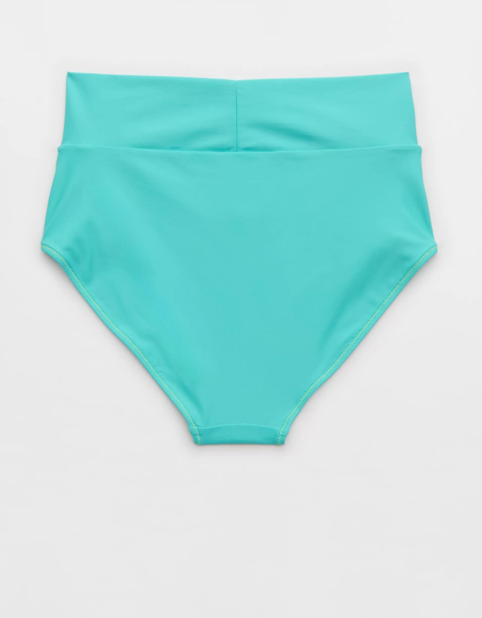Aerie Crossover High Waisted Bikini Bottom Product Image