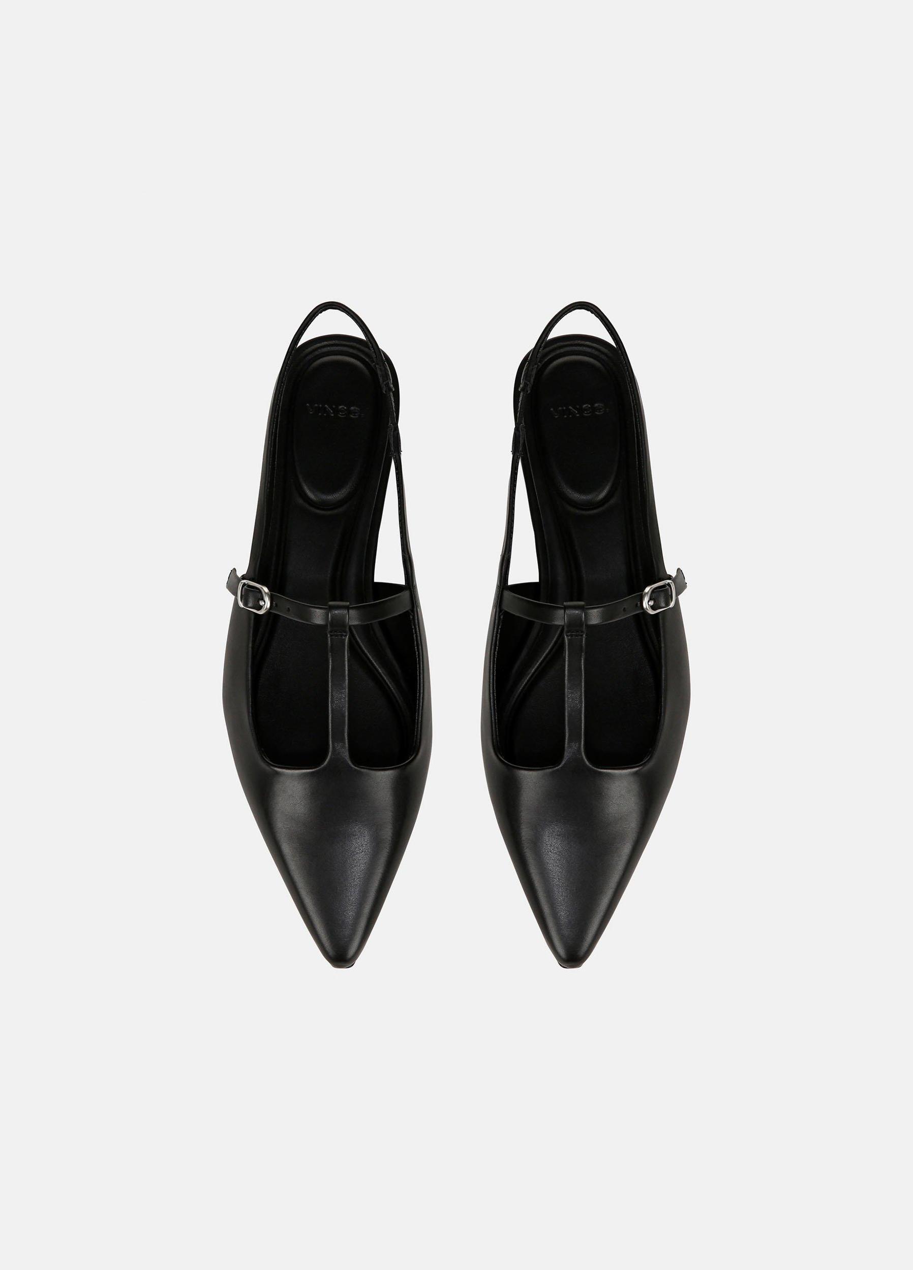 Iliana Leather Slingback Flat Product Image