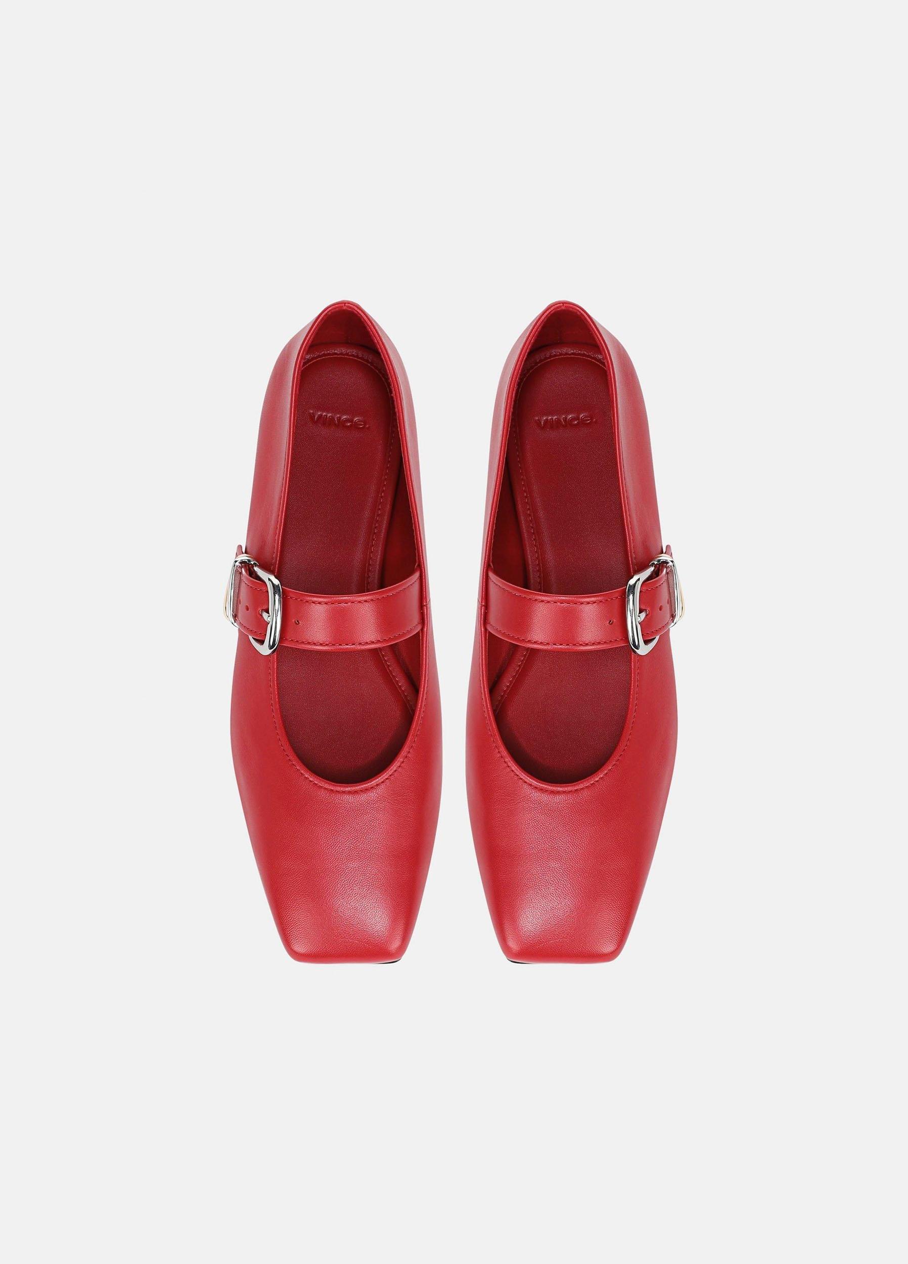 Daniela Leather Mary Jane Flat Product Image