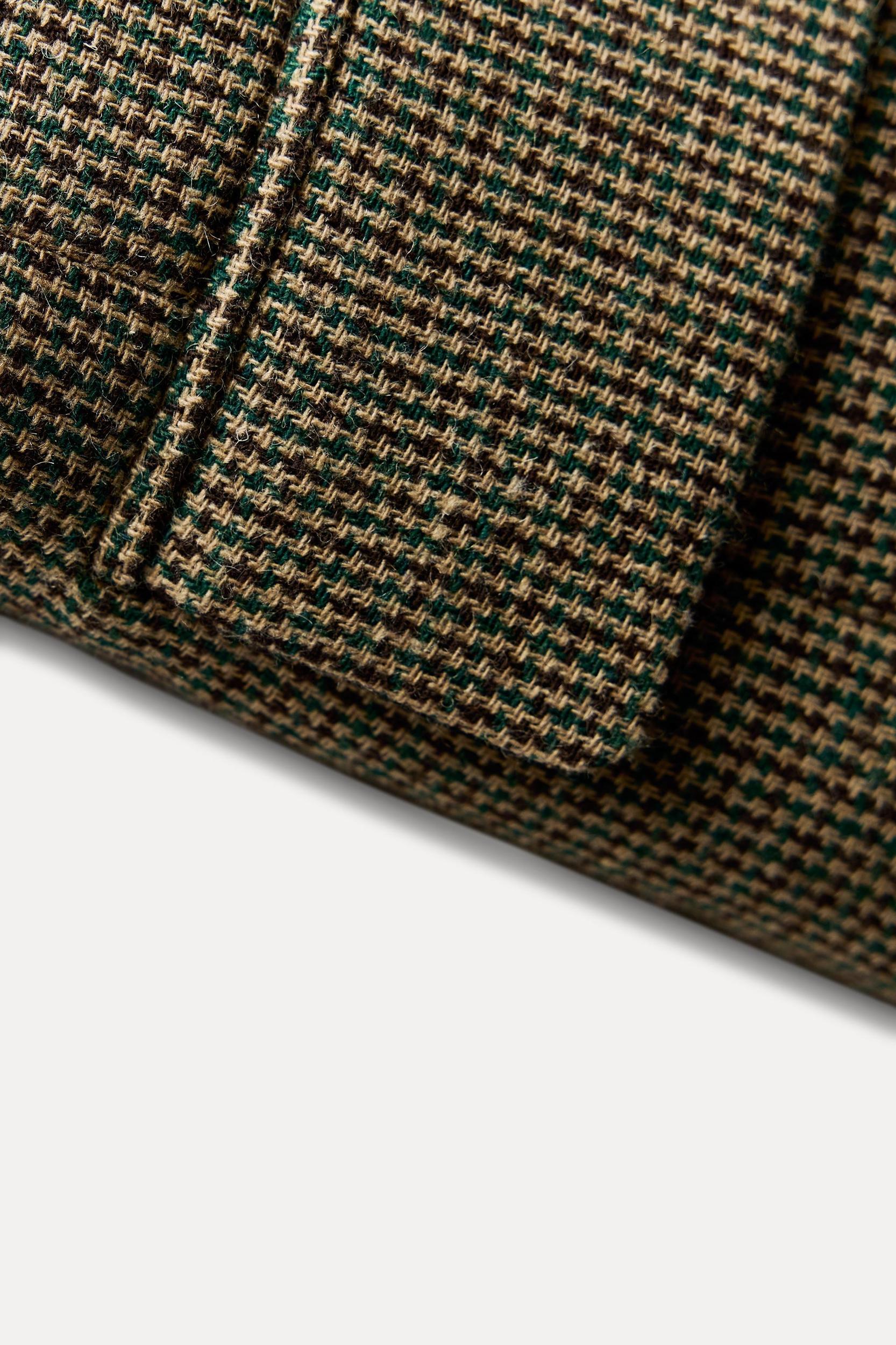 CHECKERED BLAZER ZW COLLECTION Product Image