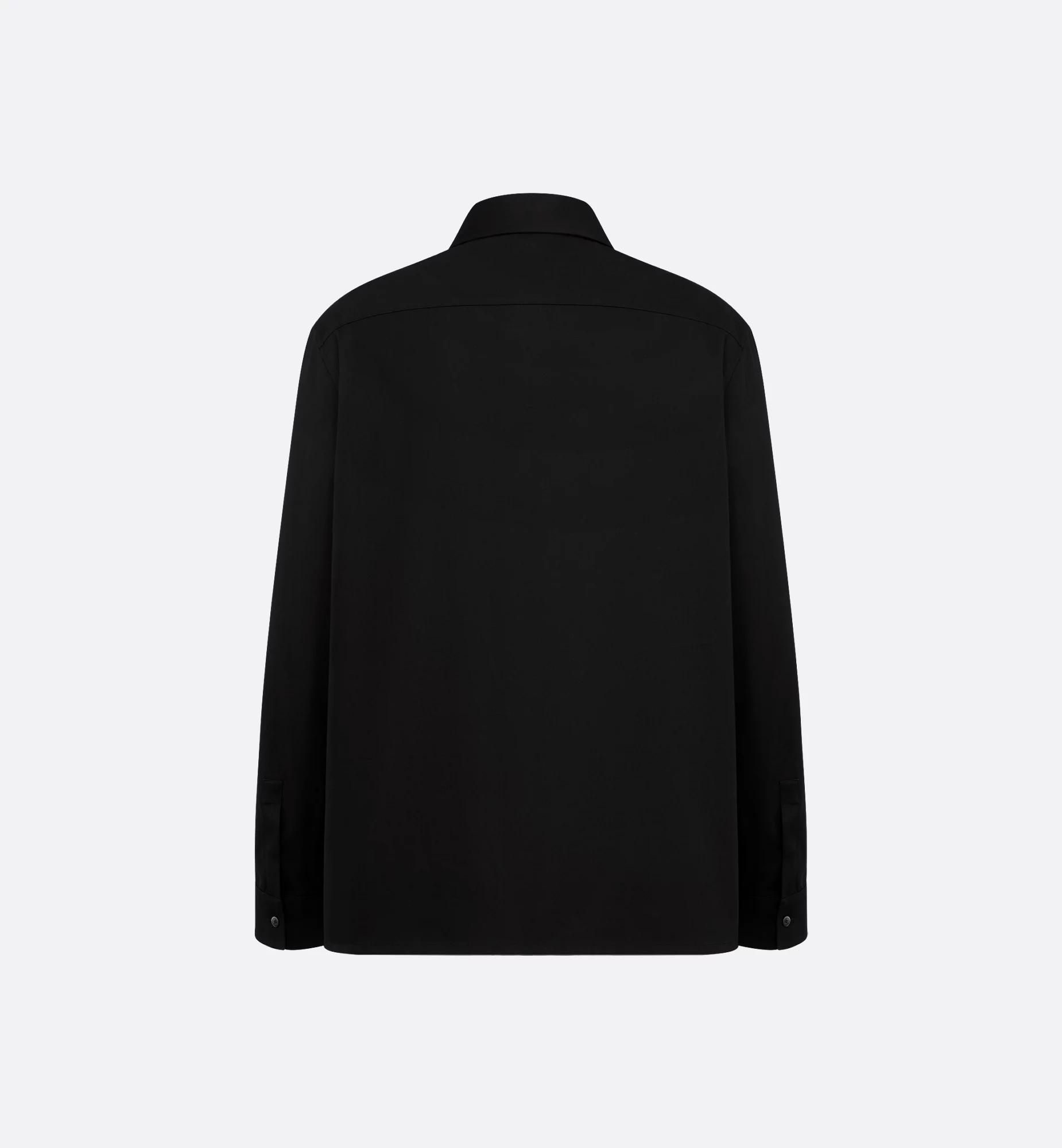 Zipped Shirt with CD Icon Embroidery Product Image