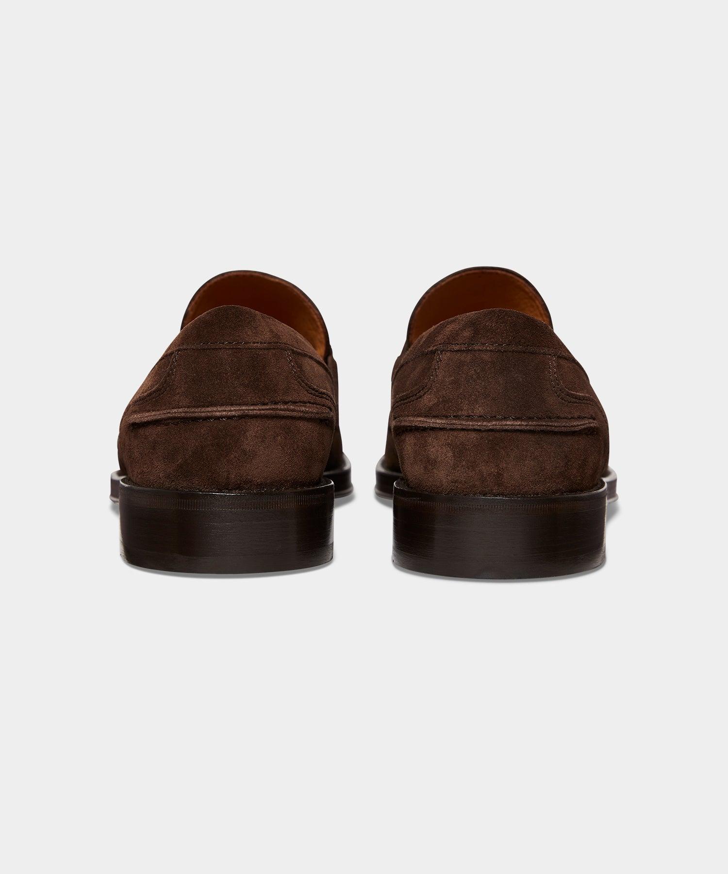Italian Suede Penny Loafer Product Image