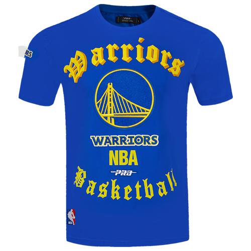 Pro Standard Mens Pro Standard WARRIORS OLD ENGLISH SJ TEE - Mens Black Product Image