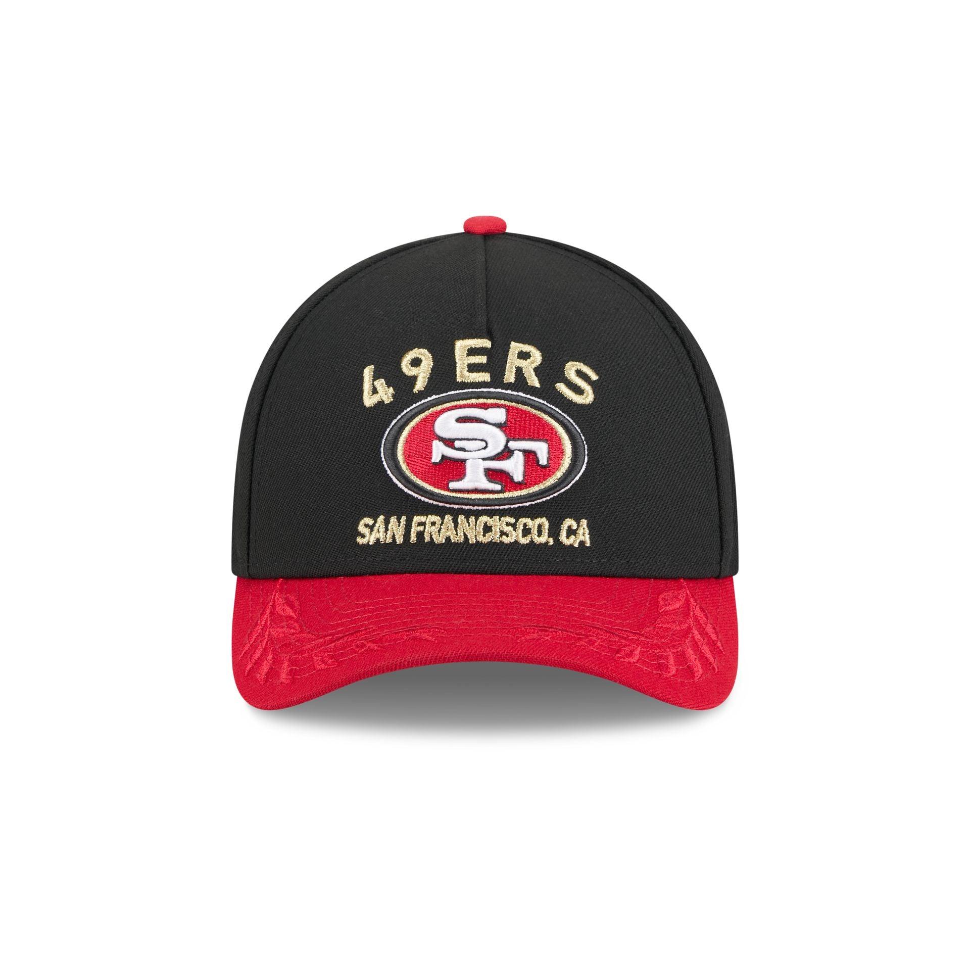 San Francisco 49ers 2025 Draft 9FORTY M-Crown A-Frame Snapback Hat Male Product Image