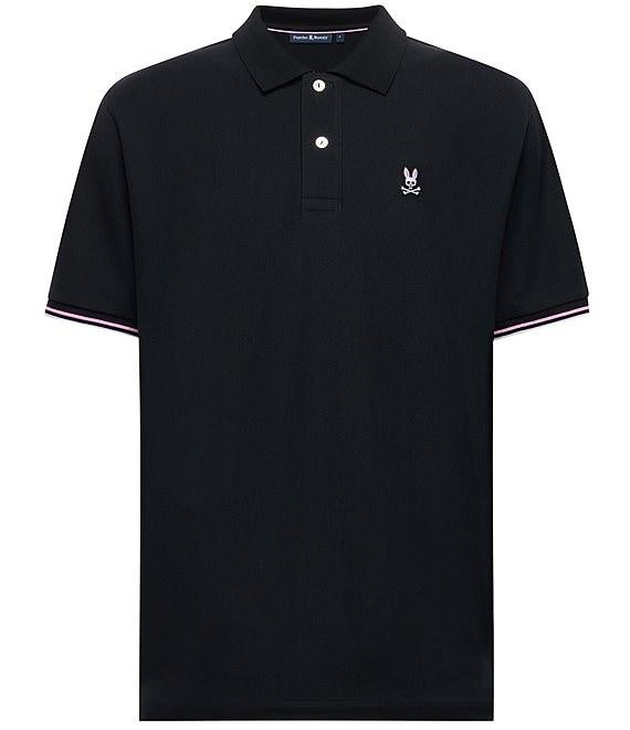Psycho Bunny Archive Bunny Pique Short Sleeve Polo Shirt Product Image
