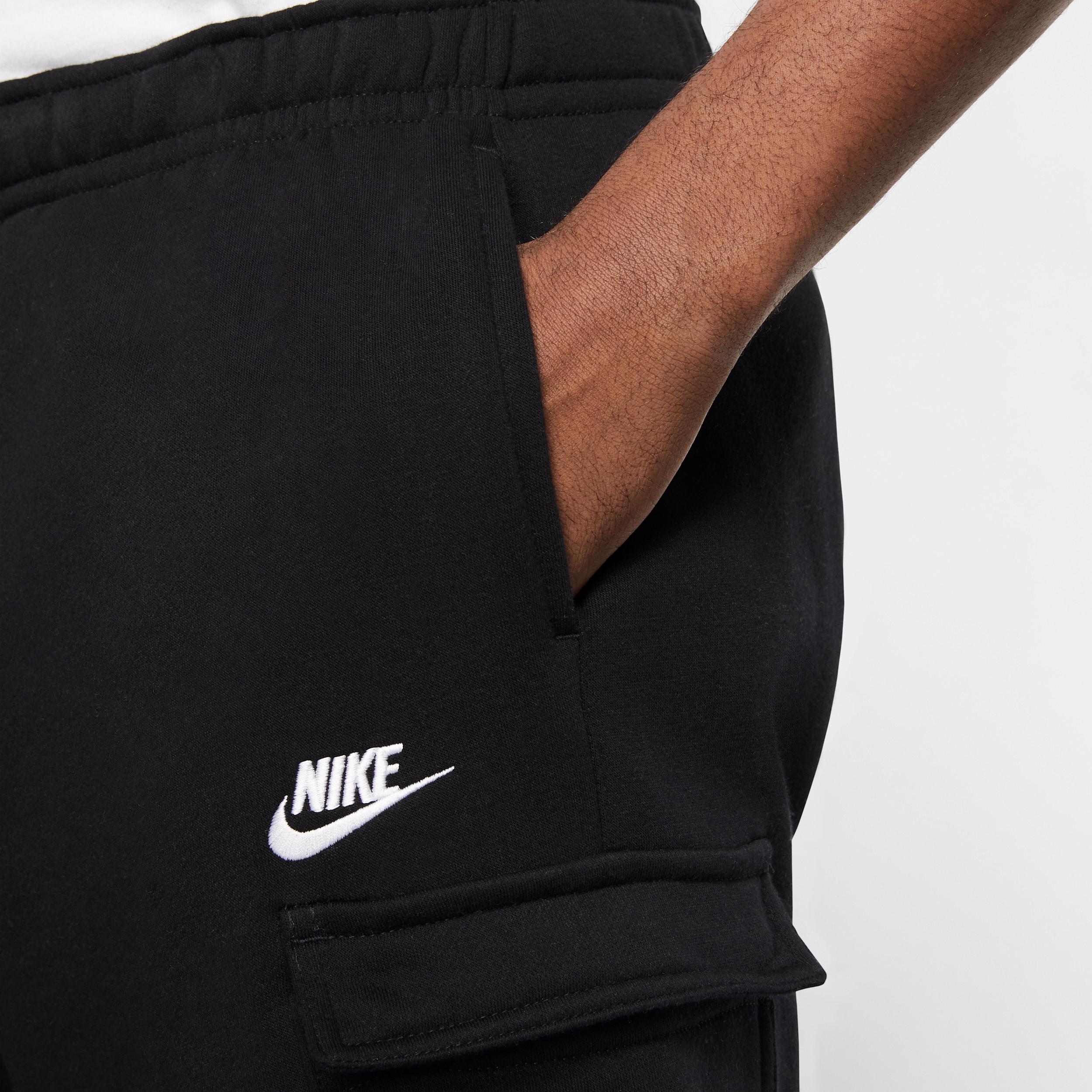 Mens Nike Sportswear Club Fleece Cargo Pants | CD3129-010 Product Image