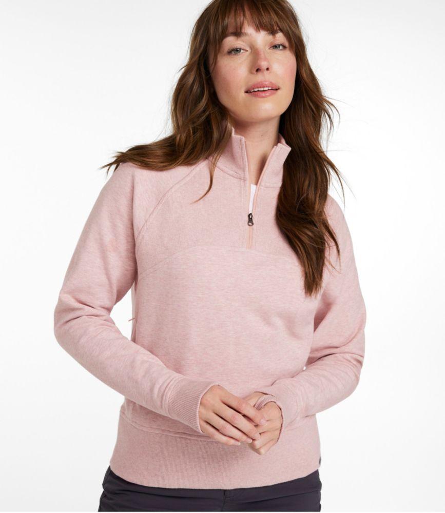 Women's L.L.Bean Cozy Pullover, Quarter-Zip Product Image