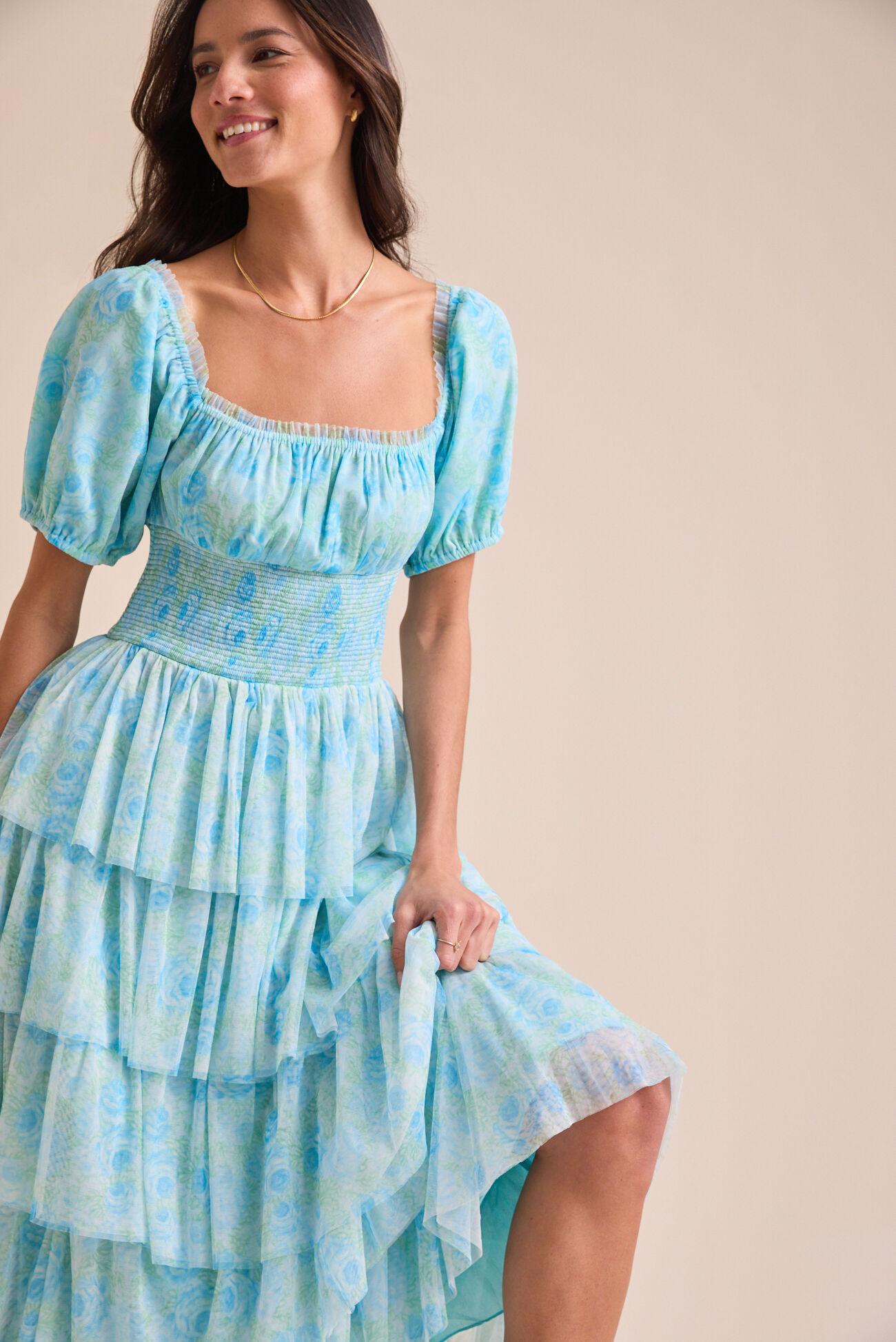 Jane Floral Maxi Dress Product Image