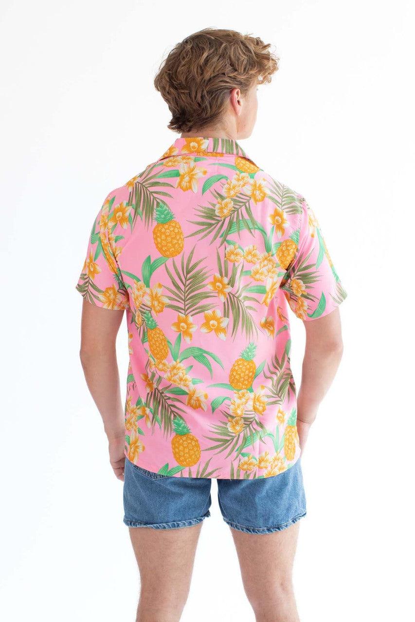 Golden Pineapple Hawaiian Shirt Product Image