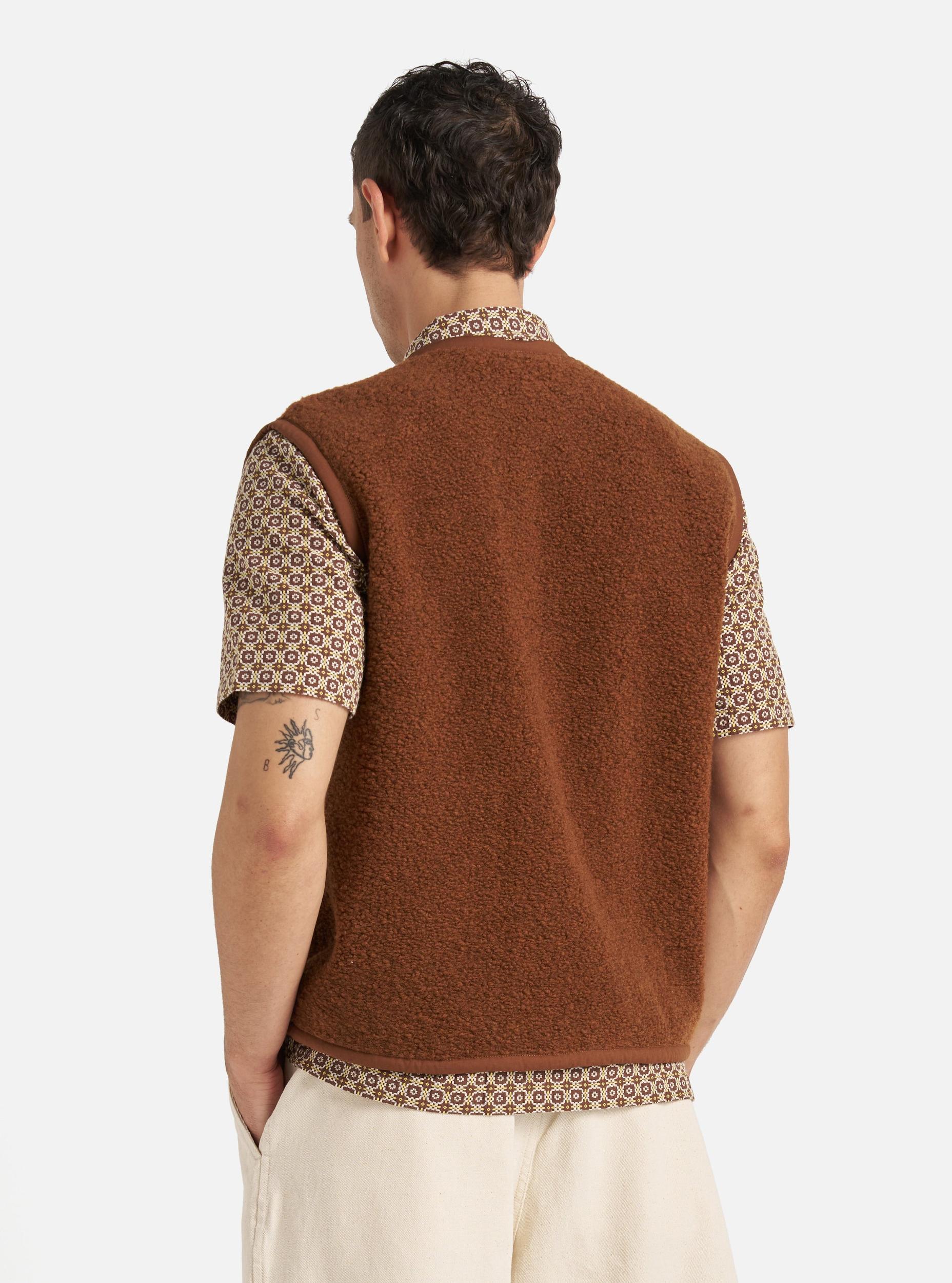 Brown Alvar Fleece Lancaster Gilet Product Image